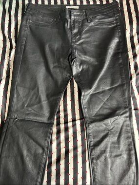 Jeans Leather Pants